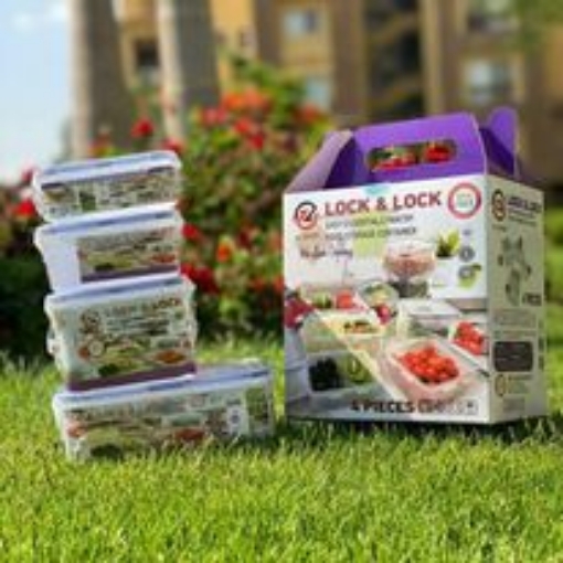 Picture of Lock & Lock طقم علب ثلاجة